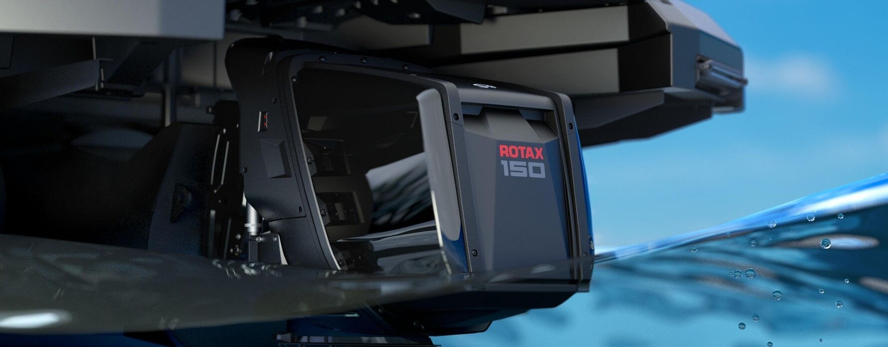 Moteur Rotax 150 ch. du ponton Sea-Doo Explore