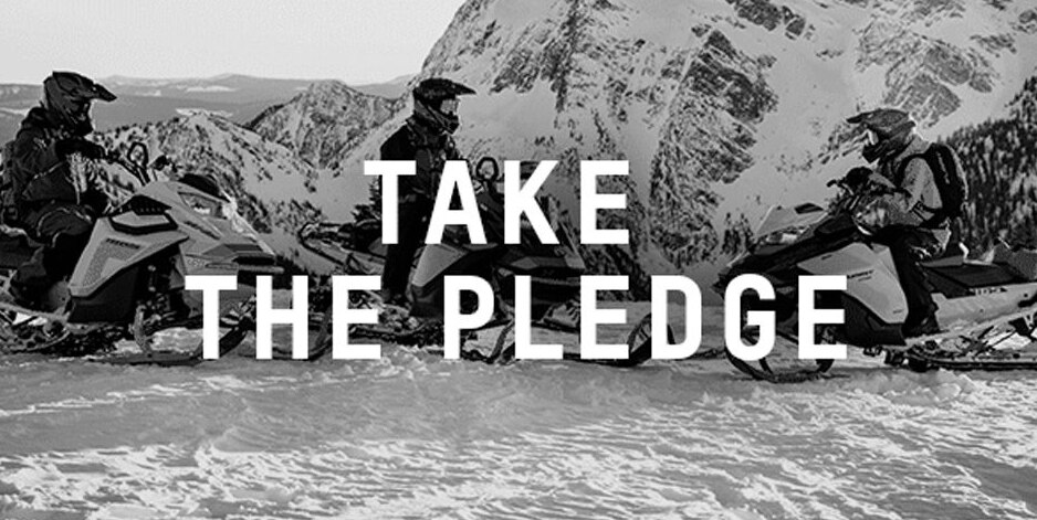 Take the pledge with Lynx and Ski-Doo to preserve trails