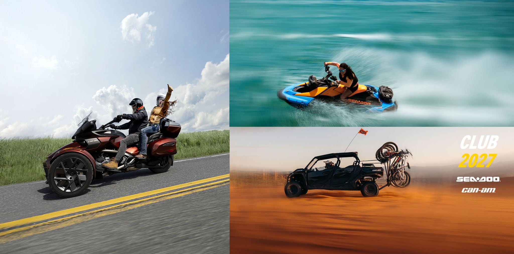 BRP's 2027 product unveiling for Can-Am Off-Road, Can-Am On-Road and Sea-Doo