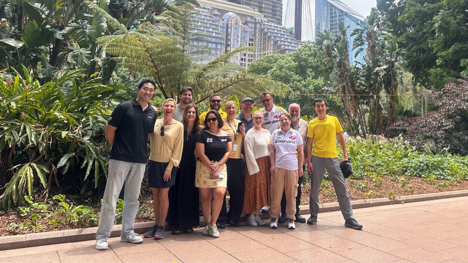 Empleado participante en la iniciativa Ride out Brasil