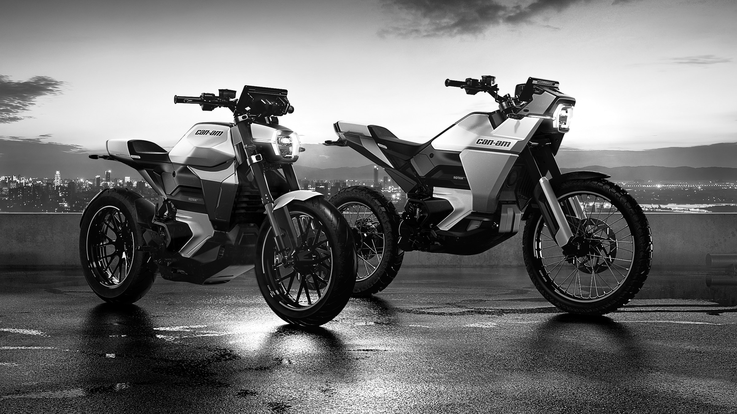 Can-Am new lineup of Electric Motorcycles