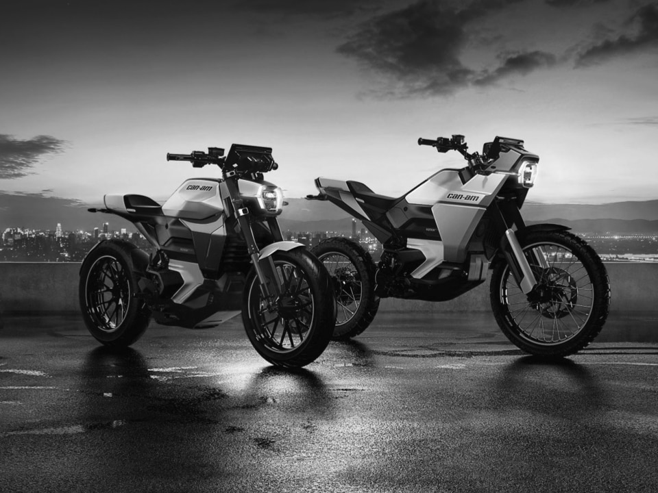 Can-Am new lineup of Electric Motorcycles